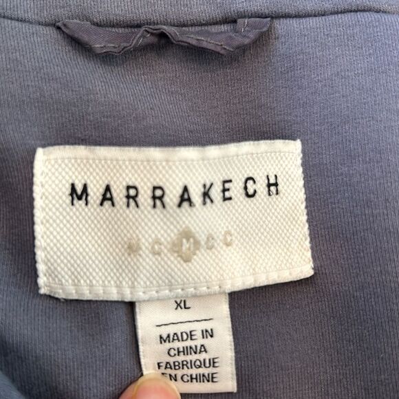 Anthropologie Marrakesh gray, soft, quilted jacket size extra large - Picture 4 of 7